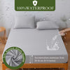 Waterproof Mattress Protector Extra Deep Fitted — Noiseless Bed Sheet Cover UK