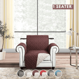 Recliner Sofa Cover Non Slip Quilted — Single Seat Furniture Protector for Living Room