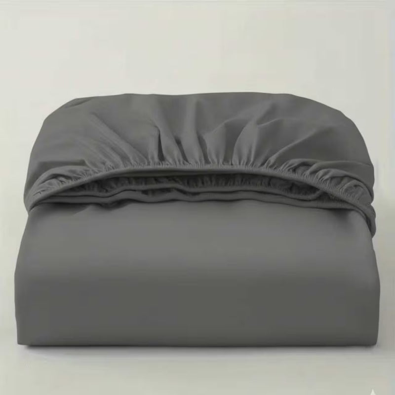 Fitted Sheet 2 Pack Extra Deep Pocket — Polyester Bed Sheets Single Double King Super King