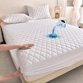 Waterproof Quilted Mattress Protector Extra Deep Fitted — Anti Allergy Mattress Cover