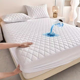 Waterproof Quilted Mattress Protector Extra Deep Fitted — Anti Allergy Mattress Cover
