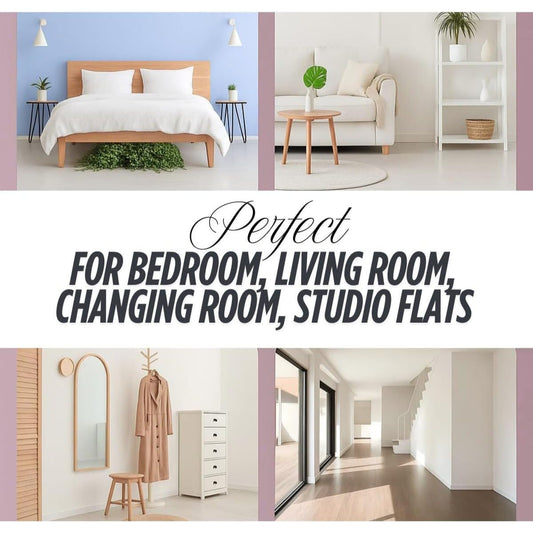 Double Rail Clothes Rack with Shelves — image 2