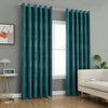 Jacquard Eyelet Curtains, Fully Lined with Tie Backs