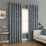 Jacquard Eyelet Curtains, Fully Lined with Tie Backs