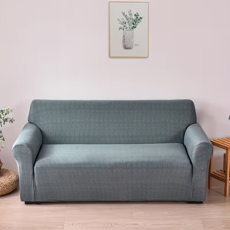 Elastic Sofa Cover Stretch Full Cover — Slipcover for 3 Seater Living Room Sofa