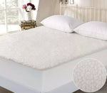 Waterproof Quilted Mattress Protector Extra Deep Fitted — Anti Allergy Mattress Cover