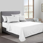 Flat Bed Sheet 200 Thread Count — Single Double King Super King Sizes