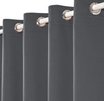 Blackout Curtains 2 Panel Set — Grommet Top Thermal Insulated Room Darkening Curtains for Bedroom Living Room
