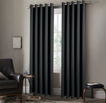 Blackout Curtains 2 Panel Set — Grommet Top Thermal Insulated Room Darkening Curtains for Bedroom Living Room