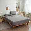 Fitted Bed Sheet Deep Pocket Cotton — Single Double King Super King Sizes