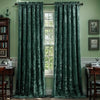 Crushed Velvet Curtains 2 Panels, Rod Pocket, Light Filtering