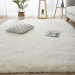 Fluffy  Area Rug Plush Shag Carpet — Soft Rug for Living Room Bedroom