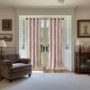Blackout Crushed Velvet Curtains, Eyelet Ring Top, Lined Pair