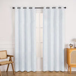 Metallic Foil Branch Blackout Curtain, 1 Panel, Grommet Top