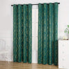 Metallic Foil Branch Blackout Curtain, 1 Panel, Grommet Top