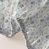 Brushed Fitted Sheet Ditsy Floral Print — Deep Pocket for Bedroom Guest Room