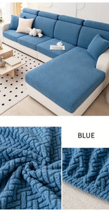 Elastic Sofa Cover Non-Slip — Pet Friendly Stretch Couch Protector