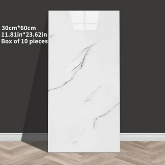 Peel and Stick Marble Effect Wall Tiles — image 2
